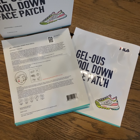 FILA Gel-ous Cool Down Face Patch - 6 patches x 3 each - Picture 5 of 6